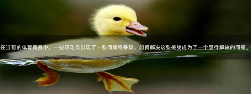 米兰体育网址：在当前的体育竞赛中，一些运动员出现了一些问题或争议，如何解决这些挑战成为了一个亟待解决的问题。