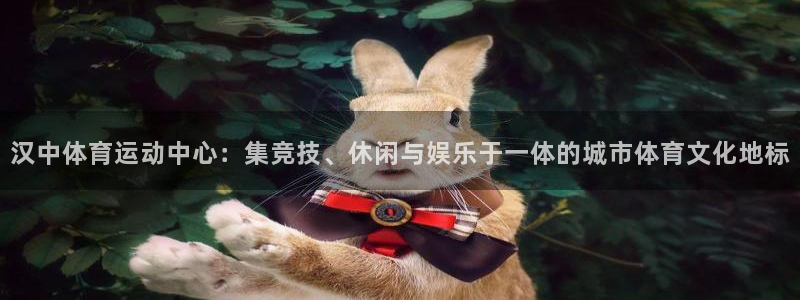 米兰体育平台：汉中体育运动中心：集竞技、休闲与娱乐于一体的城市体育文化地标