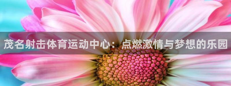 米兰体育官方下载入口：茂名射击体育运动中心：点燃激情与梦想的乐园